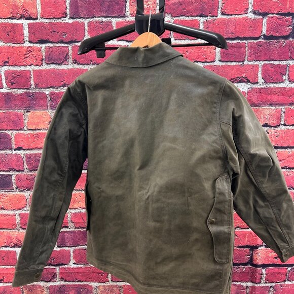 Filson Rare Discontinued Unlined Tin Cruiser Jacket Otter Green, L - Made in USA - Picture 2 of 8